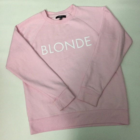 Brunette The Label Pink Blonde Crewneck 